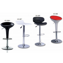 Can Lift and Down Horn Plate Base Plastic Bar Chair